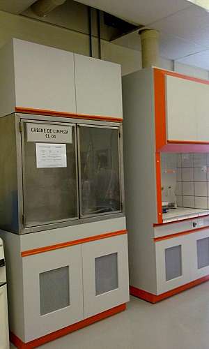 Capela laboratório de química Capela laboratório de química